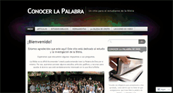 Desktop Screenshot of conocerlapalabra.com